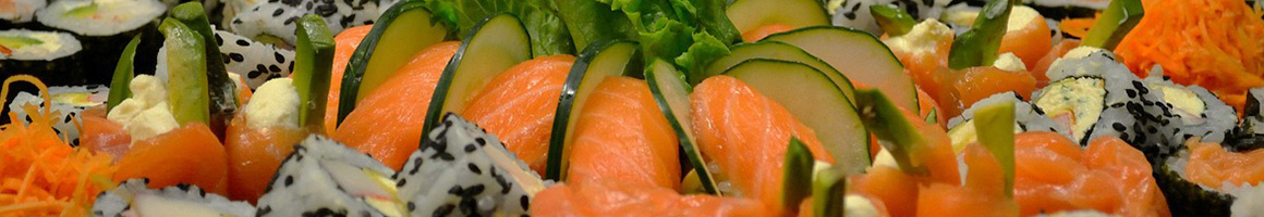 Eating Japanese Sushi at Four Seasons Sushi Bar and Grill restaurant in Gilbert, AZ.